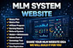 create MLM software with compensation plan and admin panel