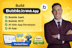 build bubble io web app, bubble saas, bubble mvp, bubble app developer, ai app