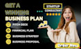 write your startup business plan