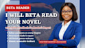 beta read your novel with inline feedback and a readers report