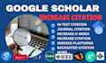 google scholar increase citations article writing scopus backdated researchgate