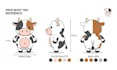 create cute custom plushie reference sheet stuffed animal character ycg concept