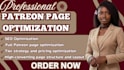 optimize your patreon page to attract and convert loyal subscribers