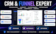 manage gohighlevel hubspot clickfunnels getresponse kajabi systemeio kartra