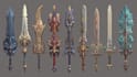 design unique weapons illustrations