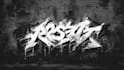 make a modern street art graffiti logo