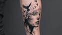 create unique realism tattoo design with my style