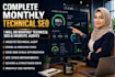 do monthly technical SEO and website audits
