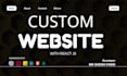 create a responsive portfolio website with react js
