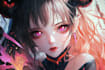 create cute anime character illustration