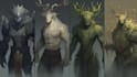 draw fantasy creatures or monsters