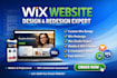 wix website wix website design wix website redesign wix redesign wix studio