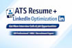 write ats resume, CV and optimize linkedin profile