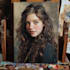 paint a real oil portrait
