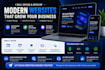 design and develop a custom website or landing page
