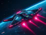 draw high quality spaceship concept