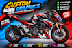 create unique bike wrap designs