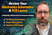review your electronics schematics and pcb layout for errors and improvements