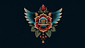 old school tattoo logo design
