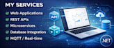 build custom web app, API, or microservices with asp net core