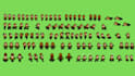 pixel art animation 2d sprite sheet pixel art character and pixel animation