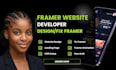 do framer developer framer website developer fix framer website development fix