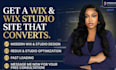 build wix website design, redesign wix website or wix studio expert