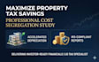 perform a professional cost segregation study for tax savings