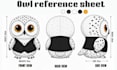 design custom plush reference sheet for plush toy stuffed animal ych concept