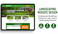 design a professional landscaping and lawn care website