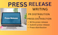 do press release and PR distribution