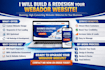 build webador website design webador redesign webador website development
