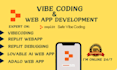 develop ai mobile app, vibe code lovable adalo web app vibe code replit ai agent