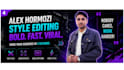 edit motivational videos style with captions