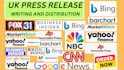 uk press release distribution and press release writing, PR distribution UK PR