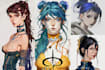 drawing a comic manga character concept nsfw and sfw