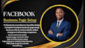 do facebook business page setup profile image, cover design