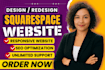 squarespace website design squarespace website redesign squarespace website SEO