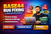 setup base44 webapp base44 bug fixing base44 website expert