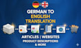 do professional german translation