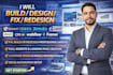 build fix design showit ionos jimdo carrd webflow framer website design redesign