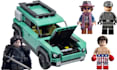 custom lego moc, 3d lego model, car, minifigure with bricklink XML and PDF guide