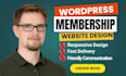 create wordpress membership website, subscription, memberpress, paid membership