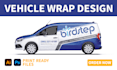design custom van wrap, truck wrap and car wrap design
