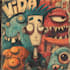 design cartoon album cover