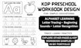 design preschool and montessori workbooks for KDP and schools