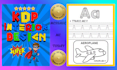 design montessori workbook, preschool handwriting and alphabet tracing books