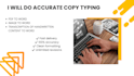 retype documents into clean and professional word format