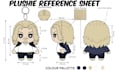 create plush reference sheet plushie stuffed animal doll character ych concept