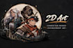 create amazing 2d character art for your project